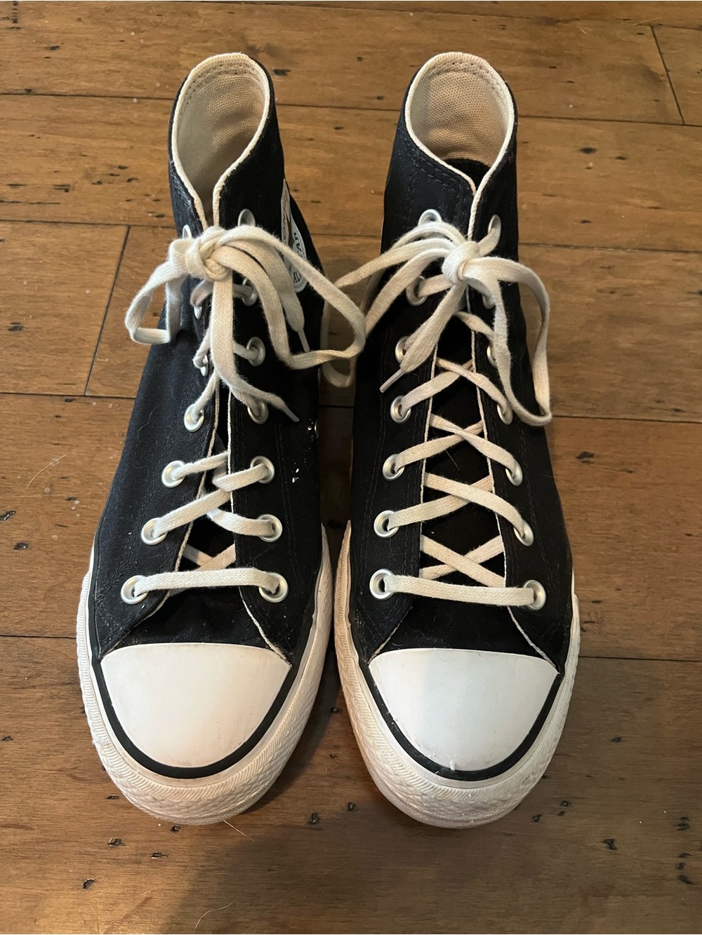 Converse Chuck Taylor All Star Lift Black Platform High-Top Canvas Sneakers